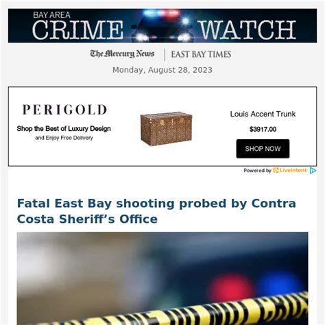 Fatal East Bay shooting probed by Contra Costa Sheriff’s Office